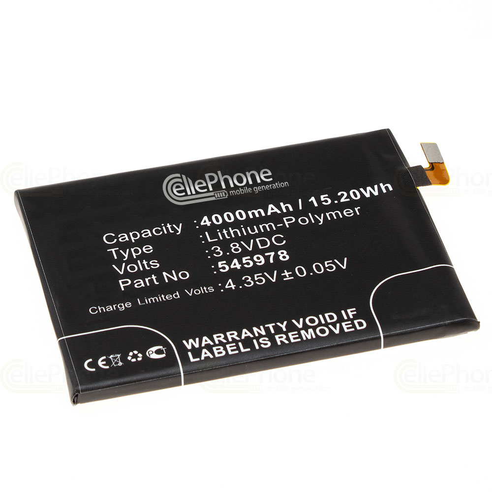 [7120] Batterie Li-Polymer pour ZTE Blade A601 (remplace 545978)