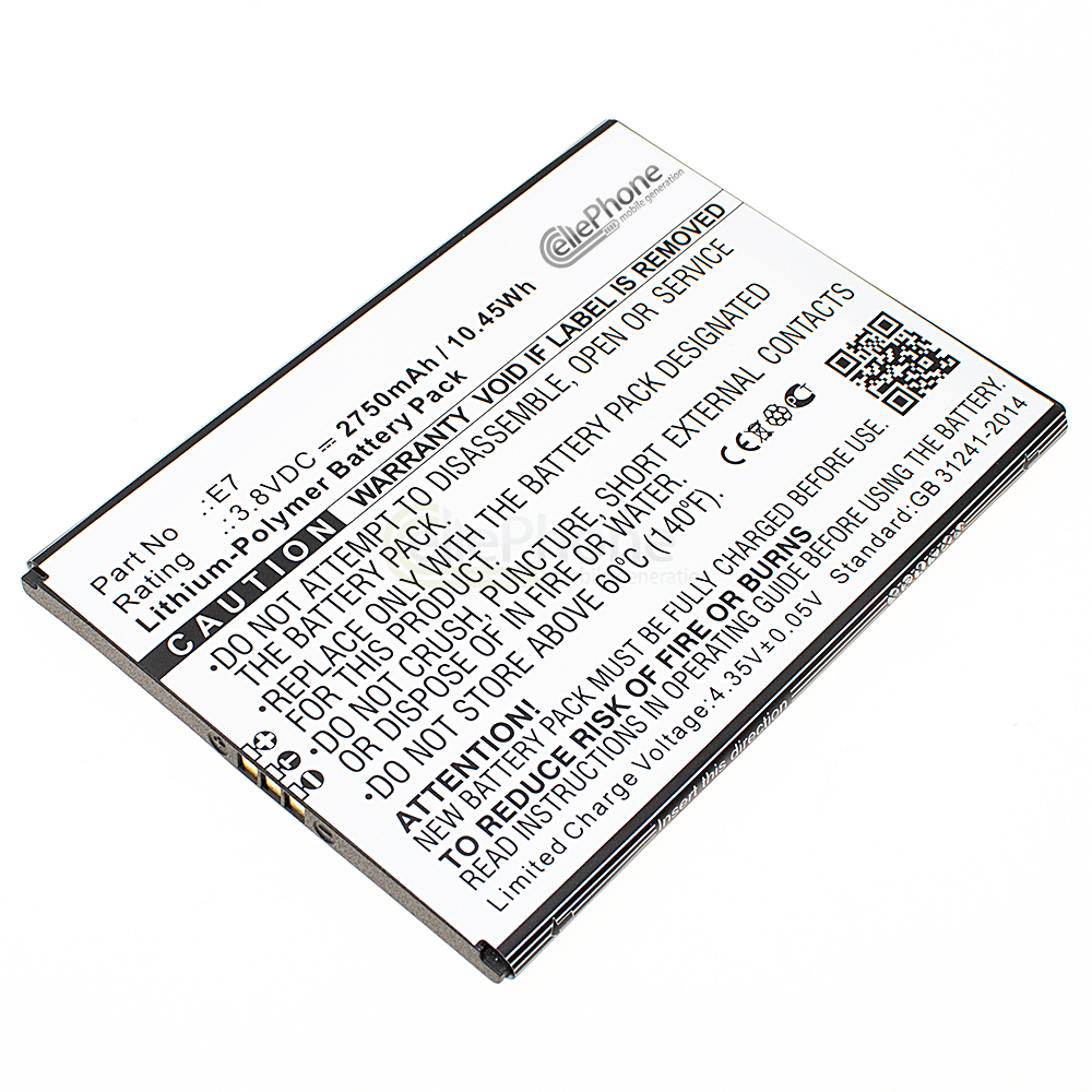 [7127] Batterie Li-Polymer pour Blackview E7 E7s