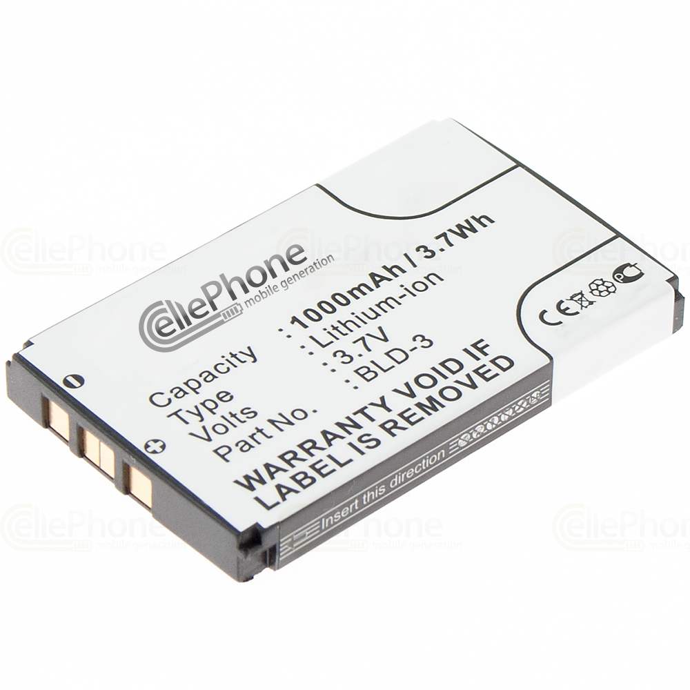 [1222] Batterie Li-Ion pour Nokia 7210 2100 3200 3300 6200 6220 6610 6610i 7250 7250i (remplace BLD-3)