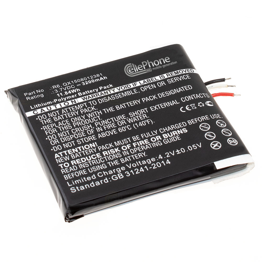 [7182] Akku Li-Polymer für Aspera R6 (ersetzt QX1508012381)