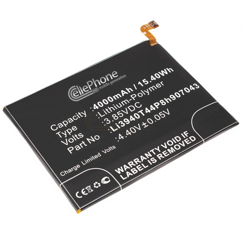 [7209] Battery Li-Polymer for ZTE Axon 7 Max C2017 (replaced Li3940T44P8h907043)