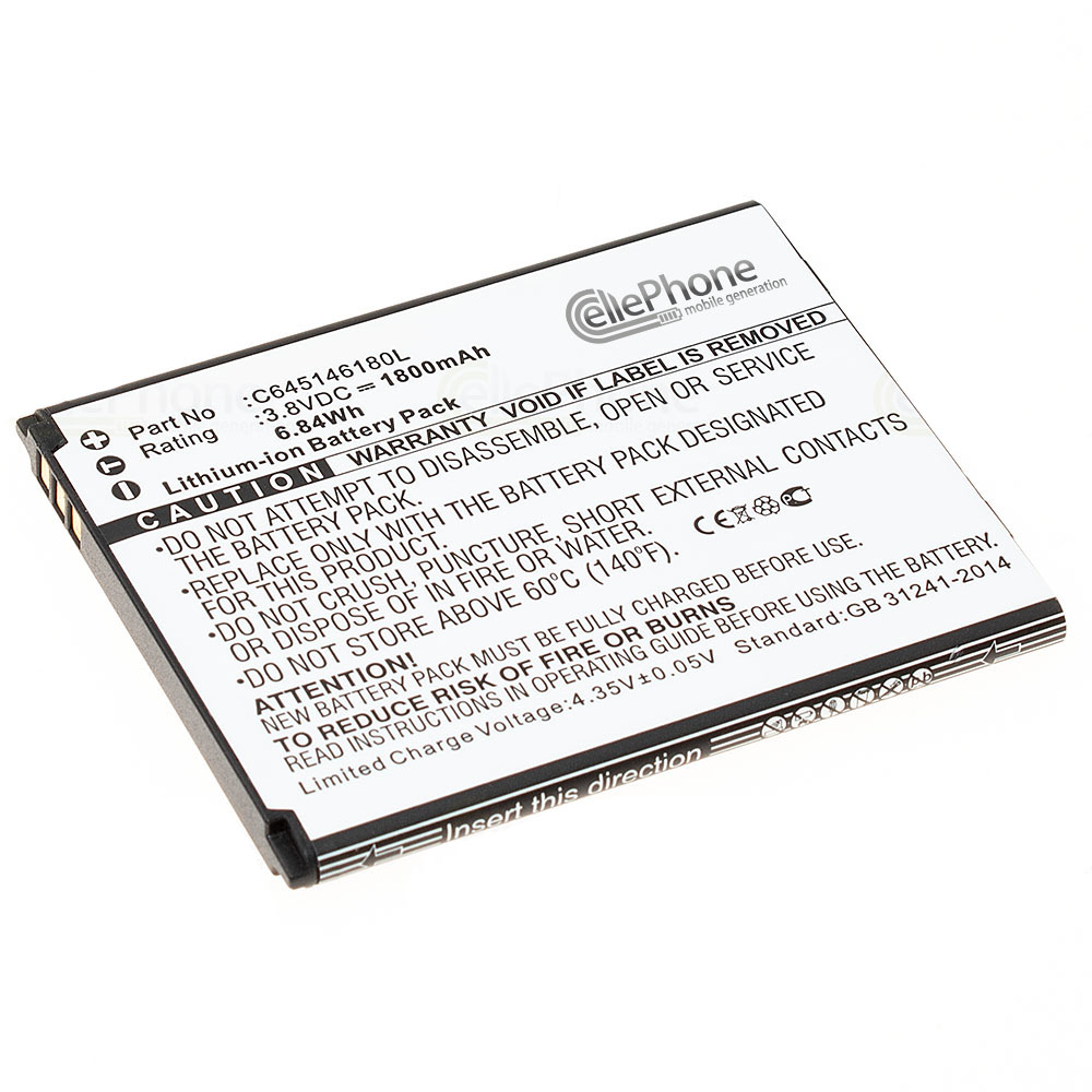 [7211] Akku Li-Ion für Blu Dash 4.5 (ersetzt C645146180L)