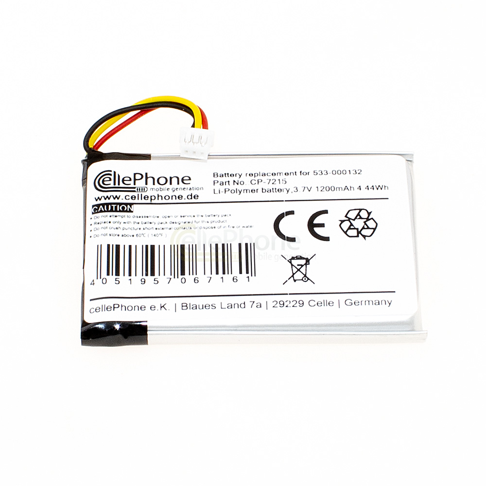 Akku Li-Polymer für Logitech G533 G633 G635 G933 G935 (ersetzt 533-000132)