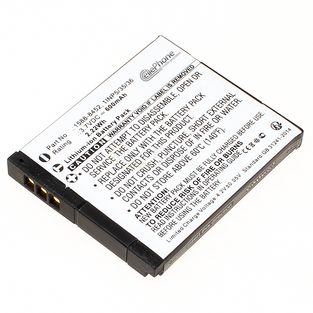 [7225] Accu Li-Ion voor Panasonic RP-WFG20 (vervangt 1588-8452)