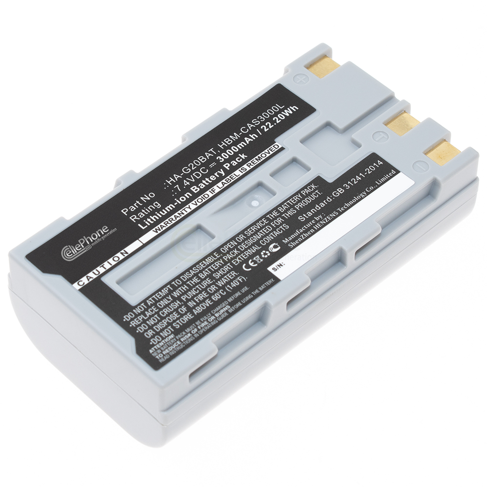 [7230] Accu Li-Ion voor Casio DT-X30 / DT-X30G (vervangt HA-G20BAT) - 3000 mAh
