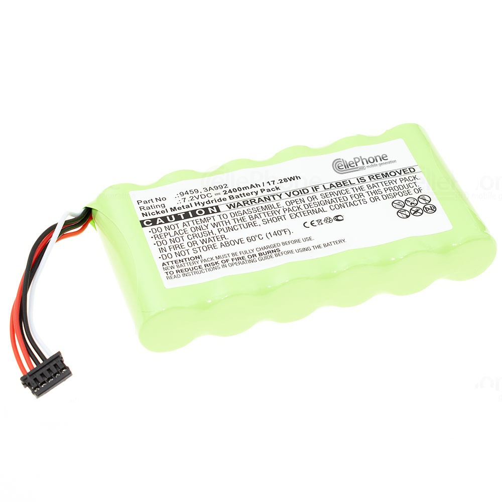 [7245] Accu Ni-MH voor Hioki 3196 3197 3455 (vervangt 3A992) - 2400mAh / 7,2V