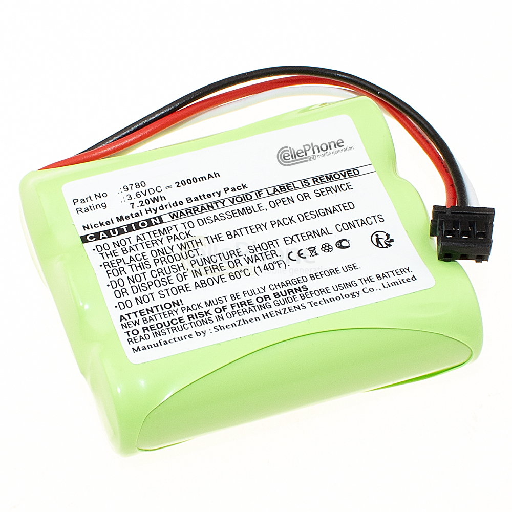 batteria Ni-MH per Hioki 8870-20 / LR8431-20 (sostituisce 9780) - 2000mAh