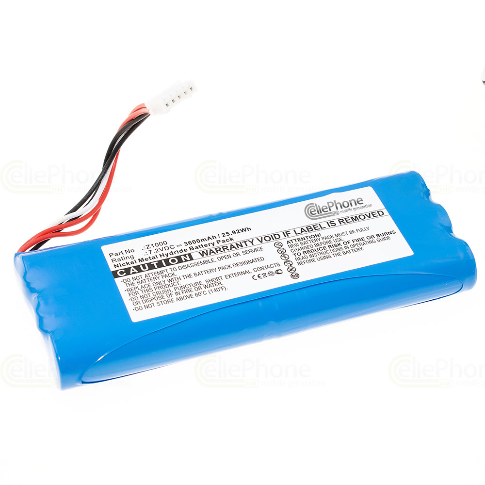 [7248] batteria Ni-MH per Hioki LR8400 / MR8880-20 (sostituisce Z1000) - 3600mAh / 7,2V