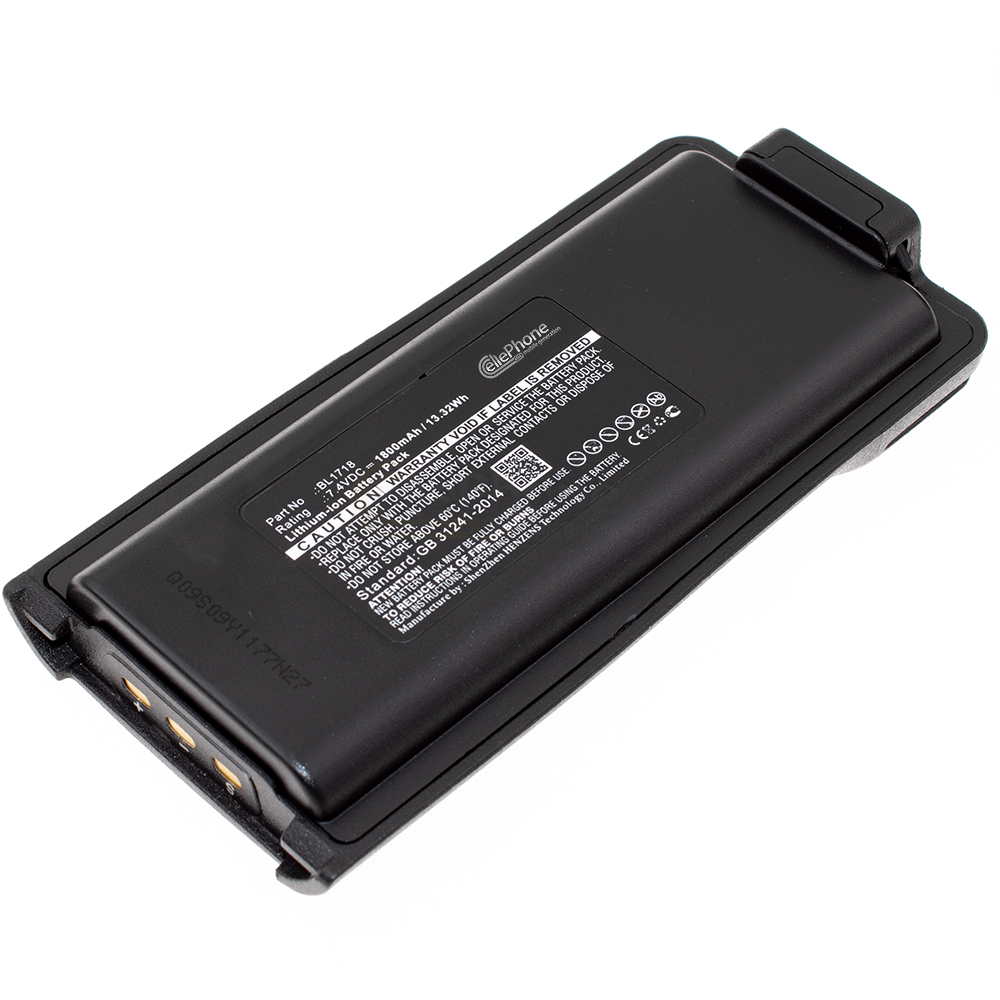 [7265] Batterie Li-Ion pour HYT TC-3000G 700G (remplace BL1718) - 1800mAh / 7,4V