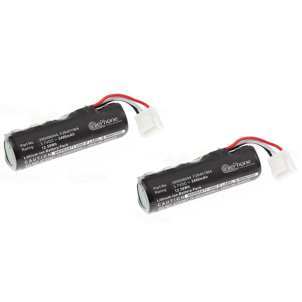 [7270] Akku Li-Ion für Ingenico iWL220 iWL250 iWL251 iWL255 iWL280 (ersetzt 295006044) - 3400mAh - 2 Stück