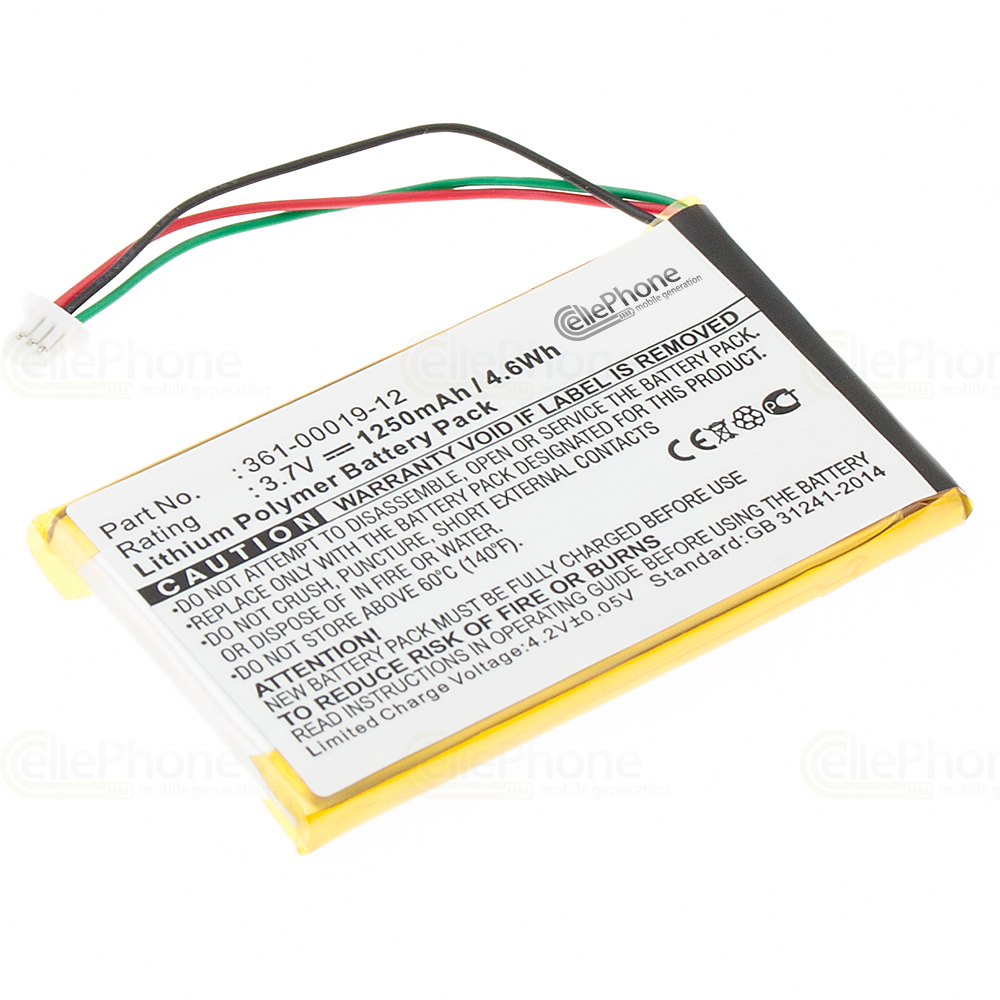 [7271] Akku Li-Polymer für Garmin Nüvi 200 245W 775 1300 1340 1350 1370 1390 1490 3550 3560LM 3590 3590LMT (ersetzt 361-00019-16)