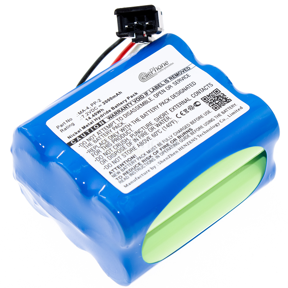 Batterie Ni-MH pour Teac R1 R2 R5 - Tivoli PAL BT PAL+ (remplace MA-4 - PP-2) - 2000mAh / 7,2V