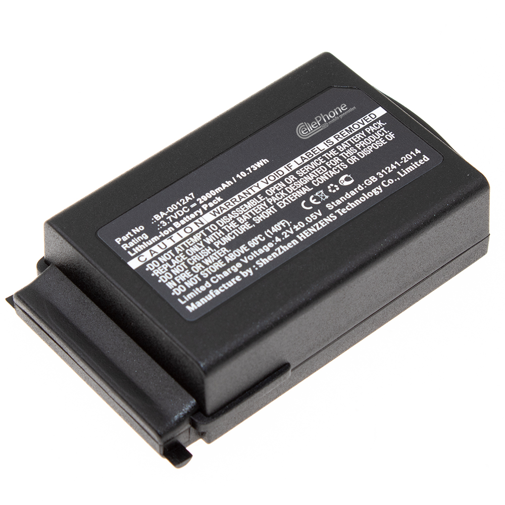 [7279] Batterie Li-Ion pour CipherLab 9300 9400 9600 (remplace BA-0012A7) - 2900 mAh