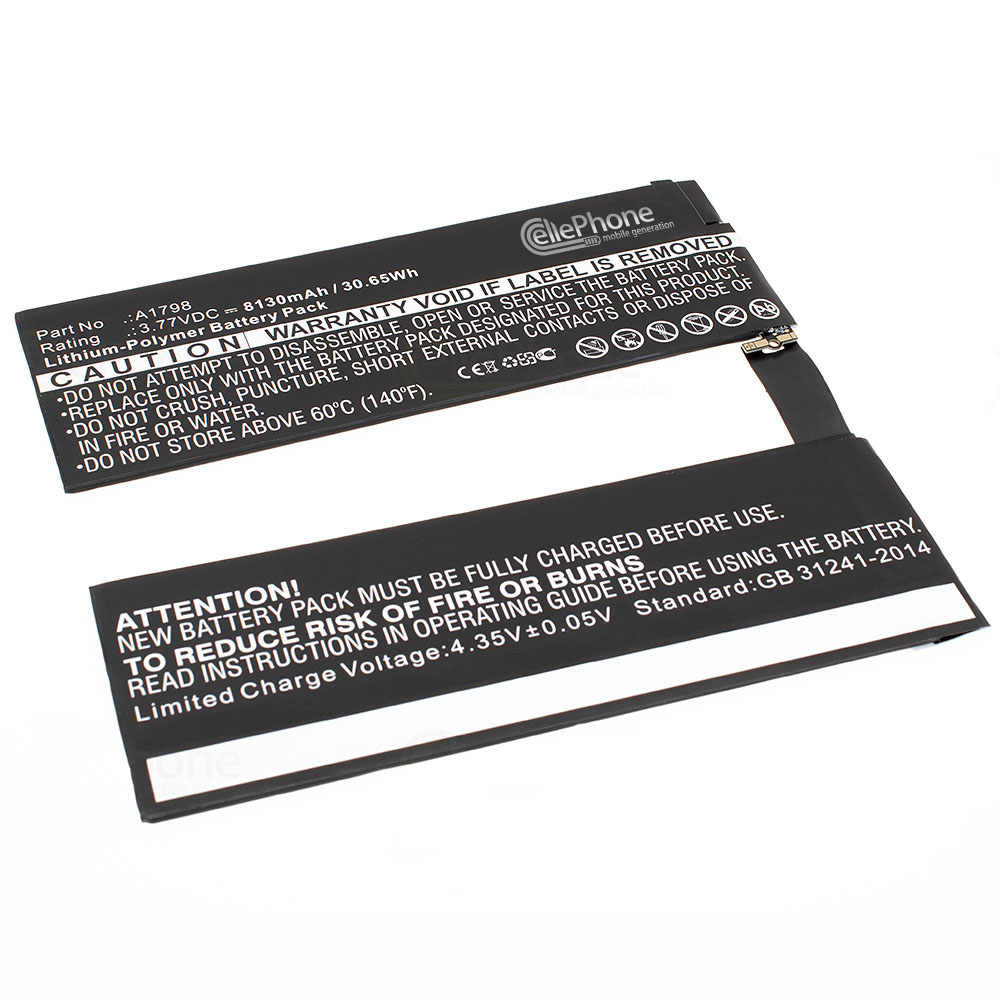 [7310] Akku Li-Polymer für Apple iPad Pro 10.5 2017 (ersetzt A1798) - 8130mAh