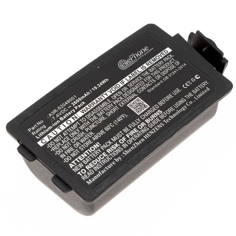 [7317] batteria Li-Ion per TSC Alpha 3B 3R 3RB 30B 30W (sostituisce A3R-52048001) - 2600mAh / 7,4V