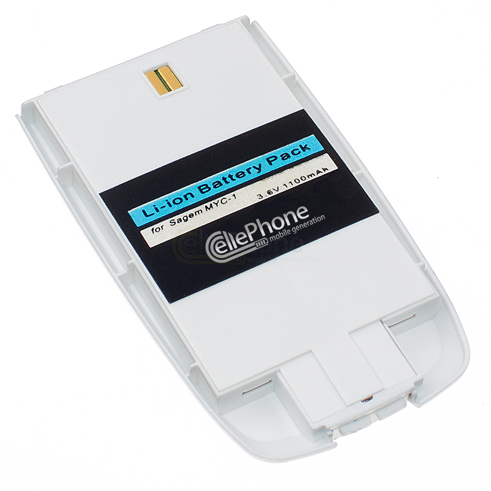 [1250] Accu Li-Ion voor Sagem myC-1 zilver