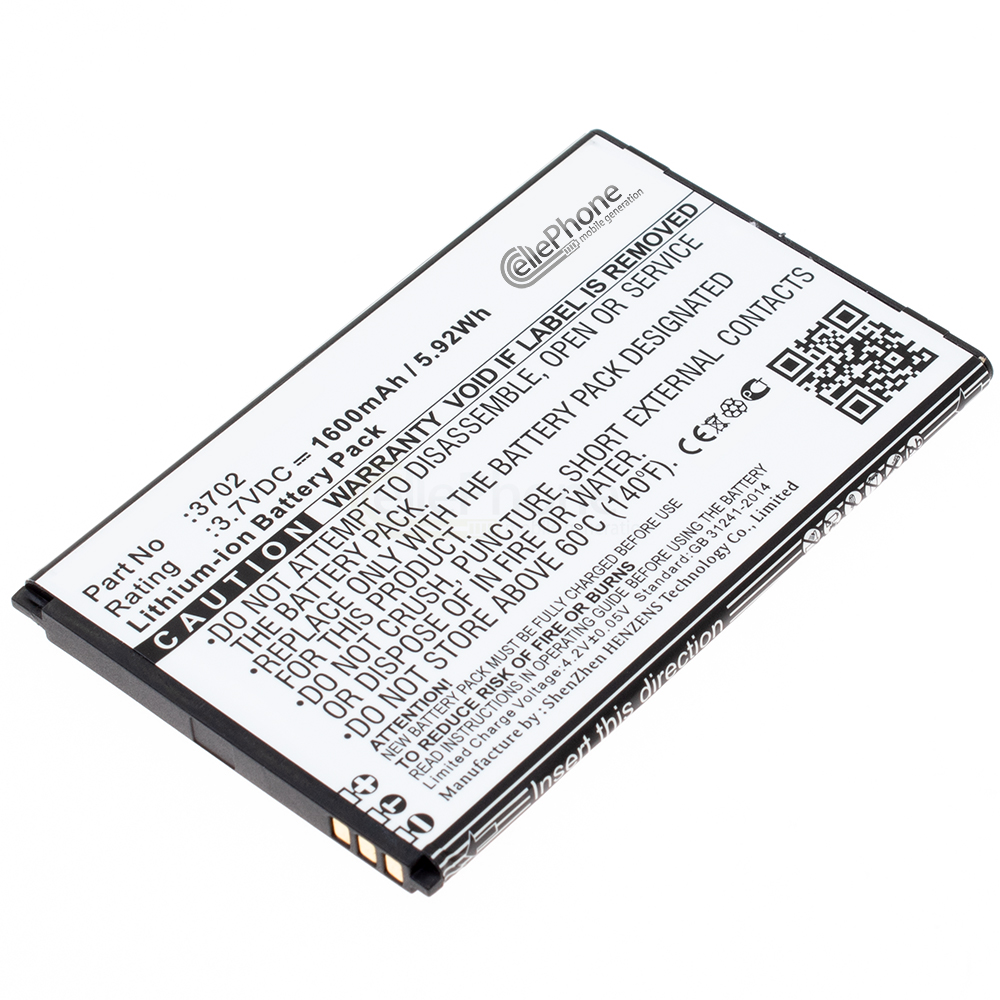 [7331] batteria Li-Ion per Wiko Jerry - Sunny 2 Plus - Sunny 3 - Lenny 1 2 3 (sostituisce 3702)