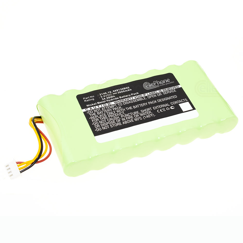 [7344] Batería Ni-MH para AMC OX Oscilloscopes (reemplazado 689139B00) - 3600mAh / 9,6V