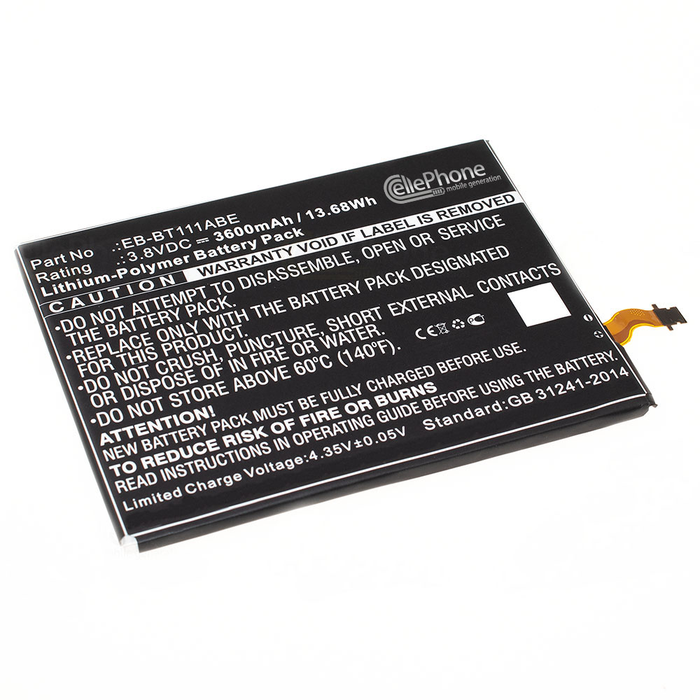 Batería Li-Polymer para Samsung Galaxy Tab 3 Lite 7.0 (reemplazado EB-BT111ABE) - 3600mAh