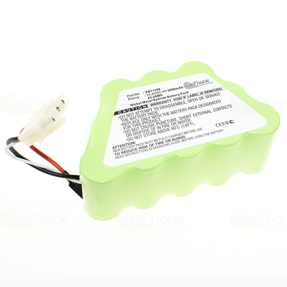 [7406] batteria Ni-MH per Euro Pro Navigator Freestyle Pro (sostituisce XBT1106) - 3000mAh / 14,4V