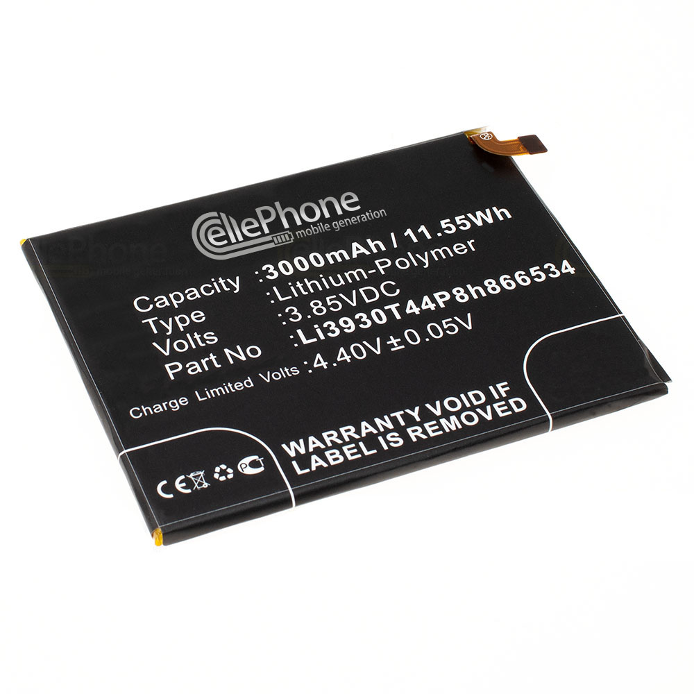 Batería Li-Polymer para ZTE Blade V7 Max (reemplazado Li3930T44P8h866534)