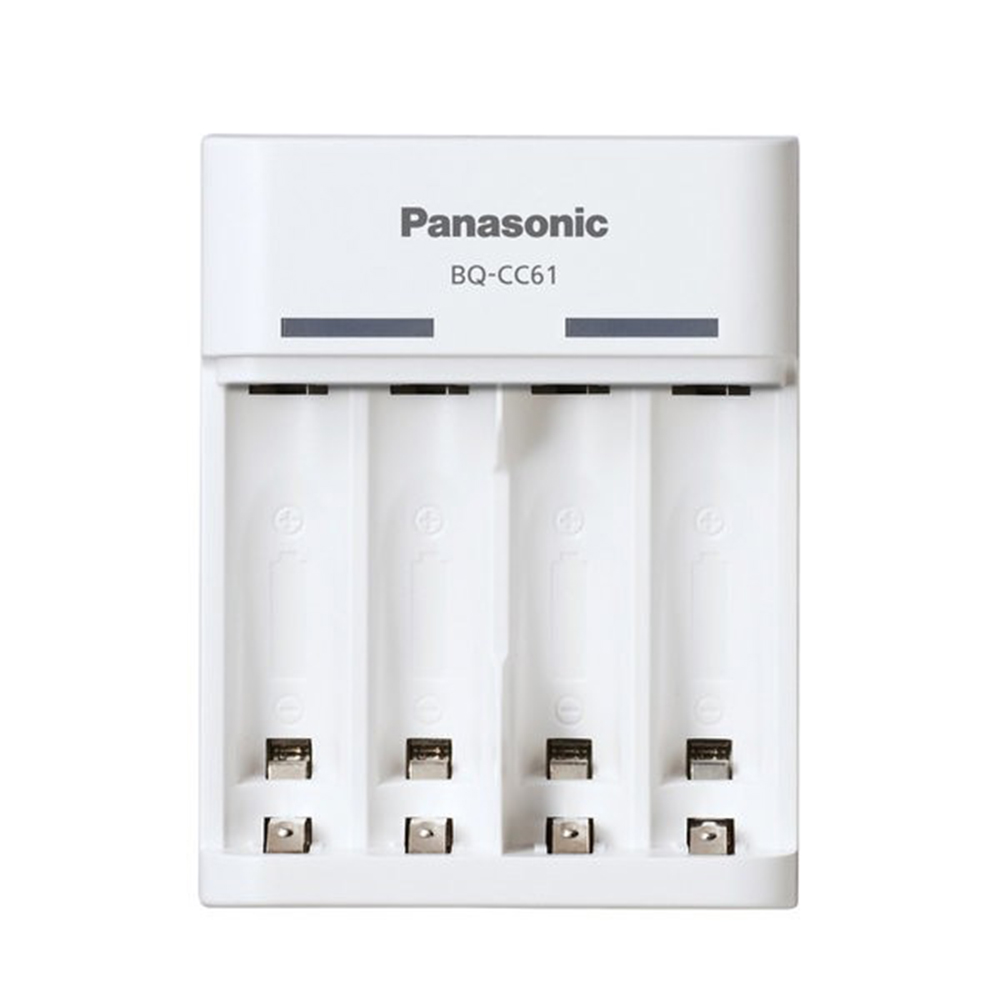 [7469] Panasonic USB-caricabatterie BQ-CC61 per AA & AAA batteria