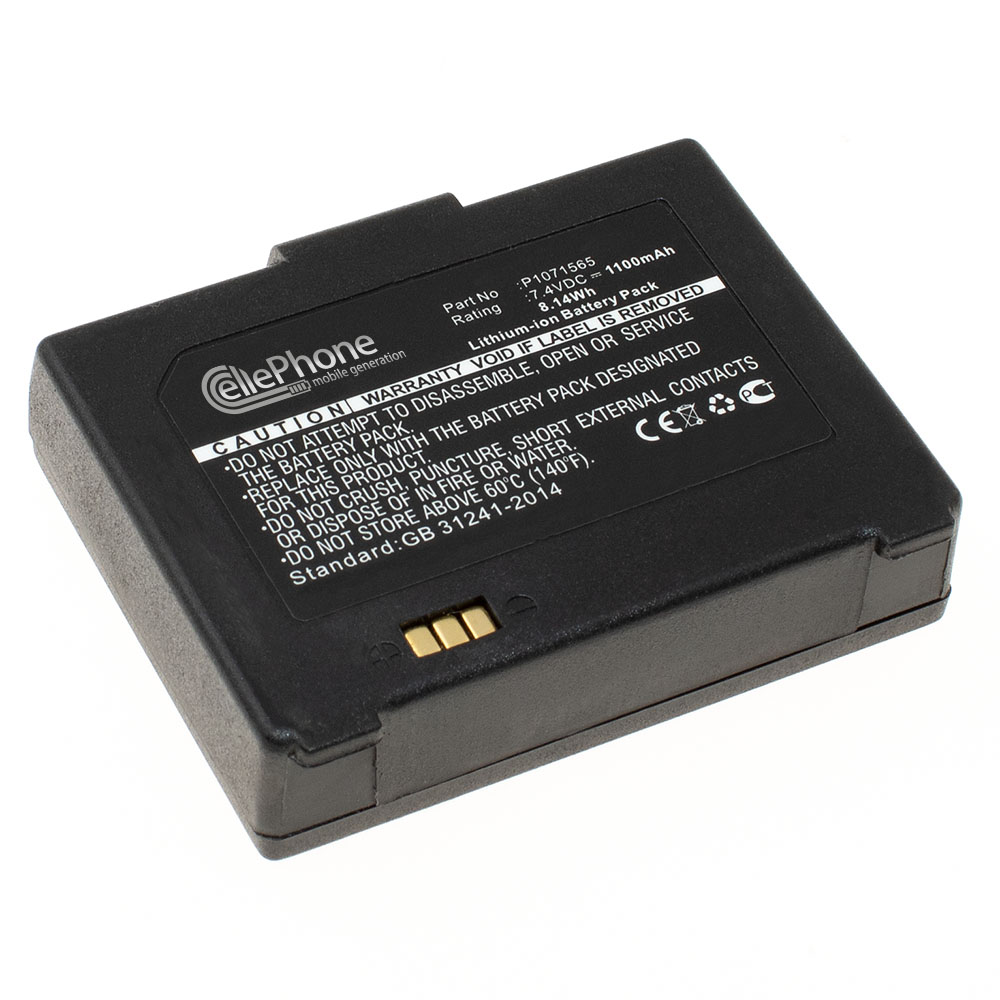 [7479] Batería Li-Ion para Zebra ZQ110 ZQ220 ZR128 (reemplazado P1071565)