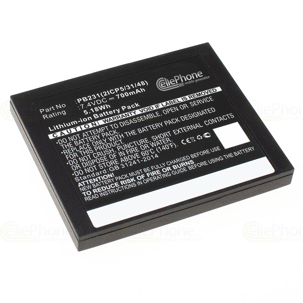 [7482] Battery Li-Ion for Hiti Pringo P231 Photo Printer (replaced PB231)