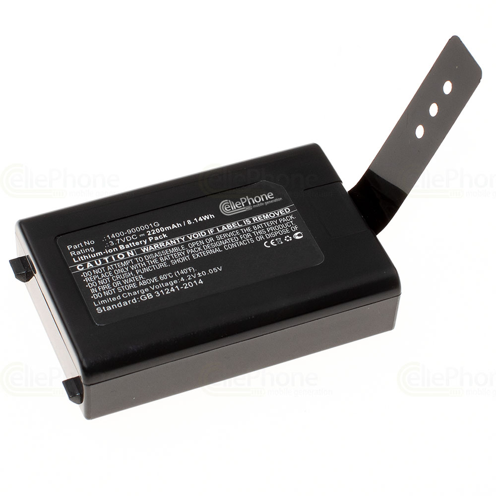 [7486] Batería Li-Ion para Unitech HT680 HT682 PA690 PA692 (reemplazado 1400-900001G)
