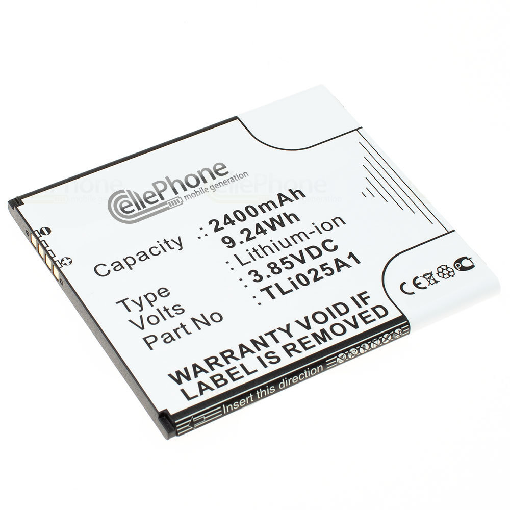 [7503] batteria Li-Ion per Alcatel One Touch Pixi 4 6.0 (sostituisce TLi025A1)