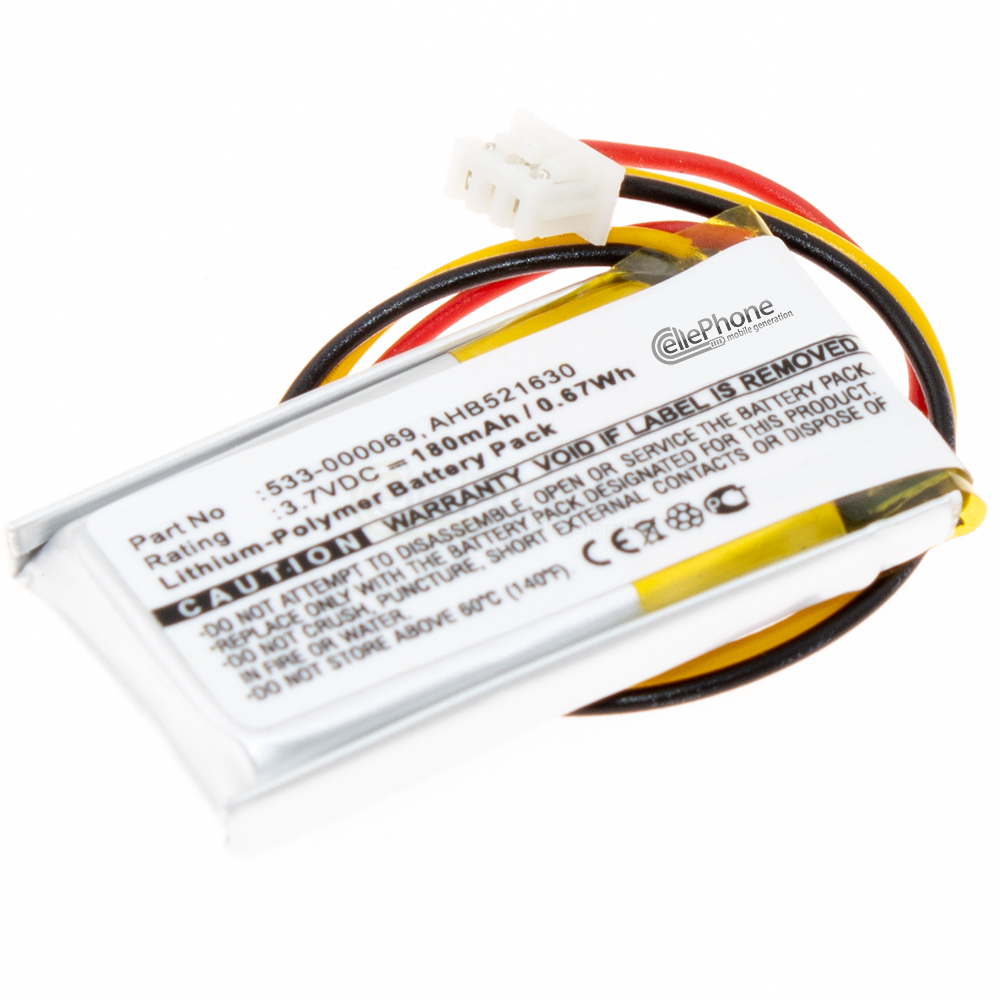 [7555] Batterie Li-Polymer pour Logitech G304 G703 - UE310 UE3500 UE4500 - Wireless Headset H600 (remplace 533-000069)
