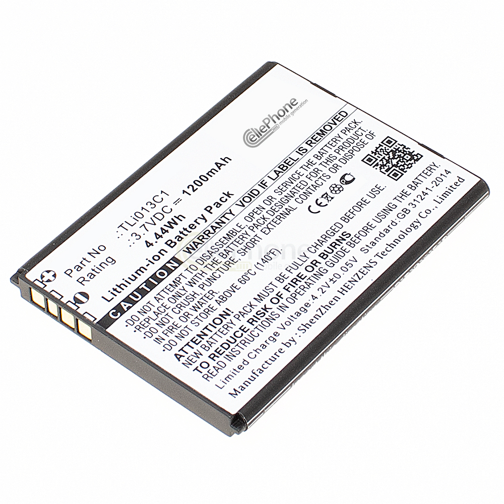 [7560] Accu Li-Ion voor Alcatel One Touch Go Flip (vervangt TLi013C1)