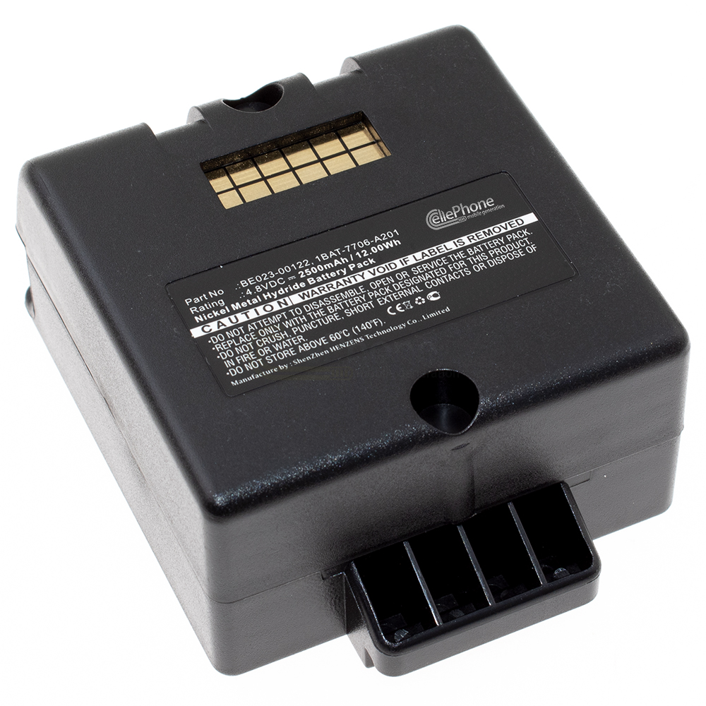 Akku Ni-MH für Cattron-Theimeg LRC / LRC-L / LRC-M - schwarz (ersetzt 1BAT-7706-A201) - 2500mAh / 4,8V