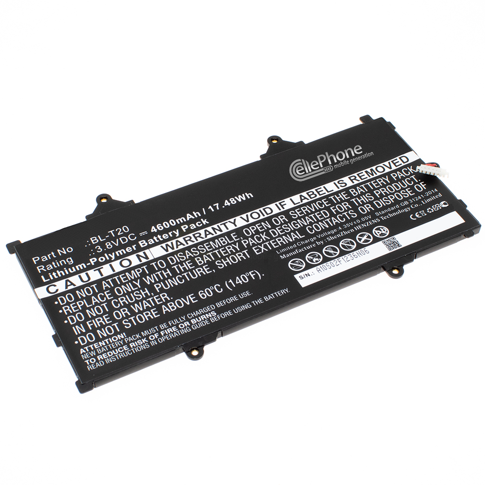 [7574] Accu Li-Polymer voor LG G Pad X 8.0 (vervangt BL-T20) - 4600mAh