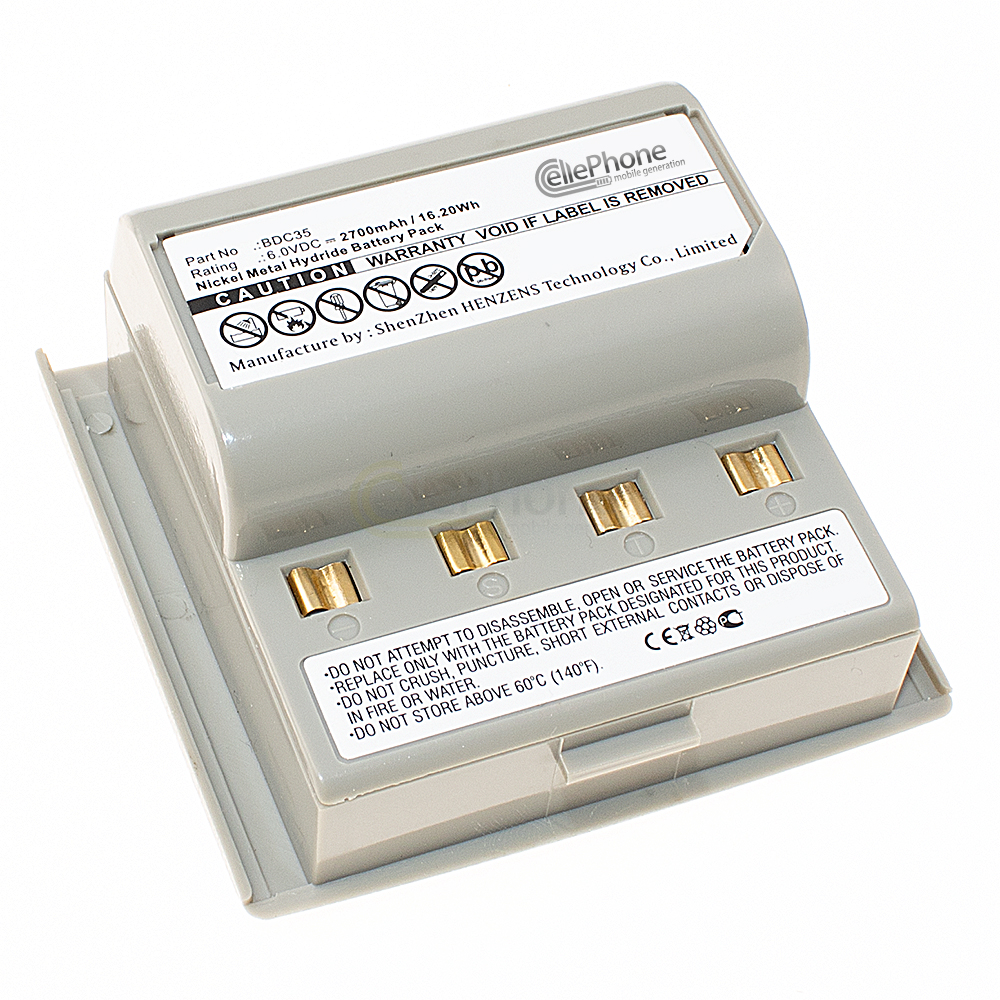 [7575] Akku Ni-MH für Sokkia SET 030R 130R 22B 22D 230R 2100 230RM (ersetzt BDC35) - 2700mAh / 6V