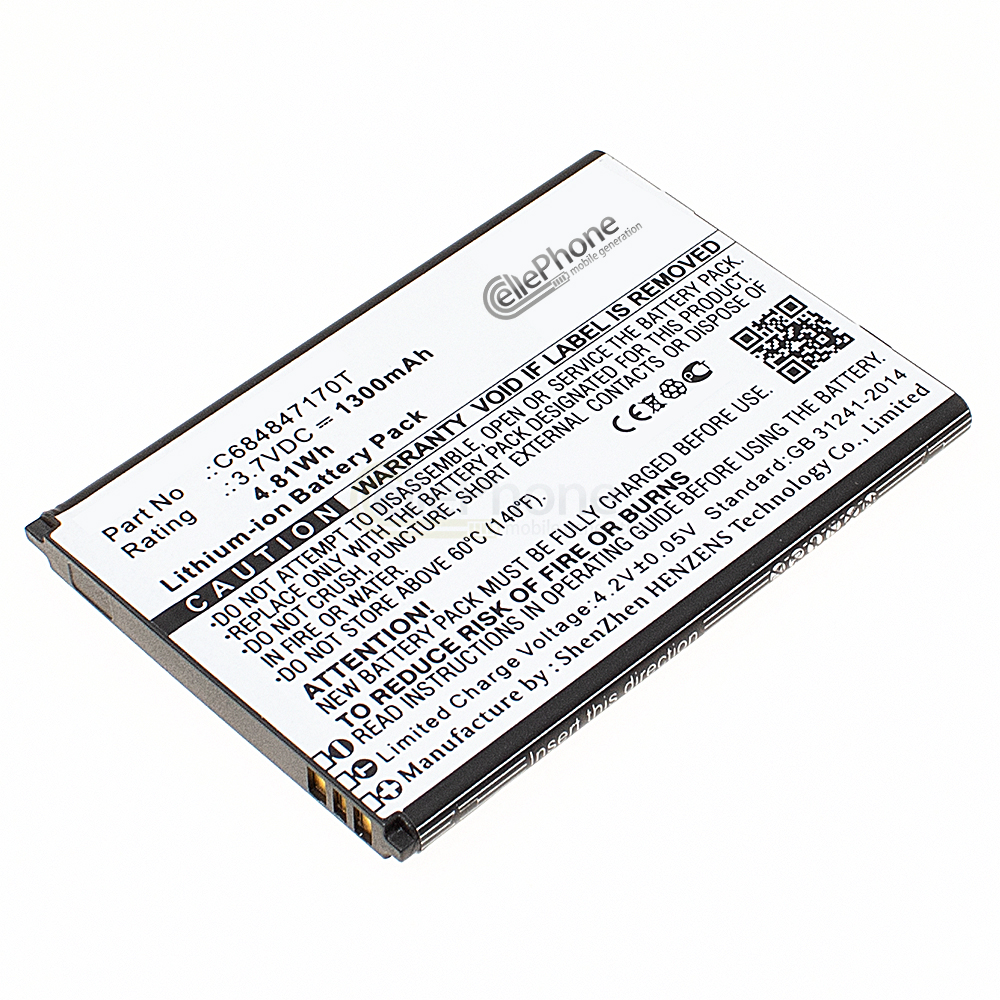 [7588] Batería Li-Ion para Blu Dash Music 2 (reemplazado C684847170T)