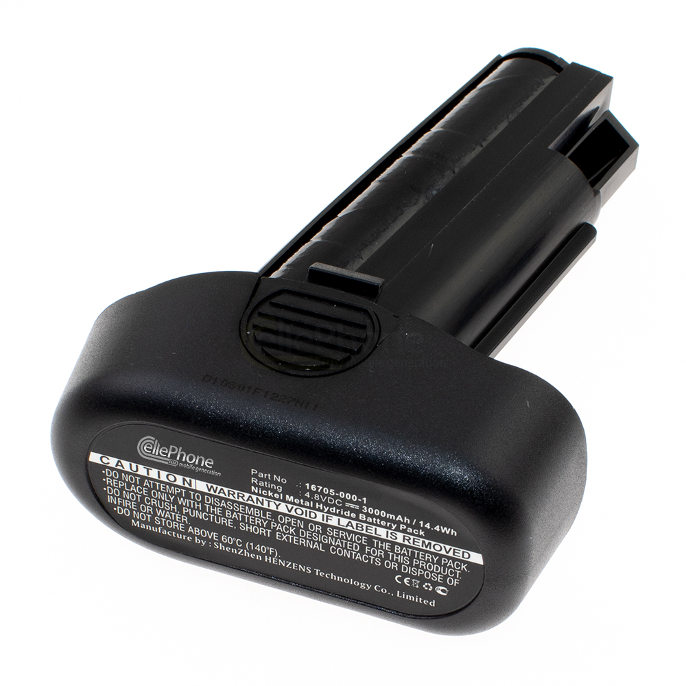 [7591] Batterie Ni-MH pour Telxon PTC-960XDS (remplace 16705-000-1) - 3000mAh / 4,8V
