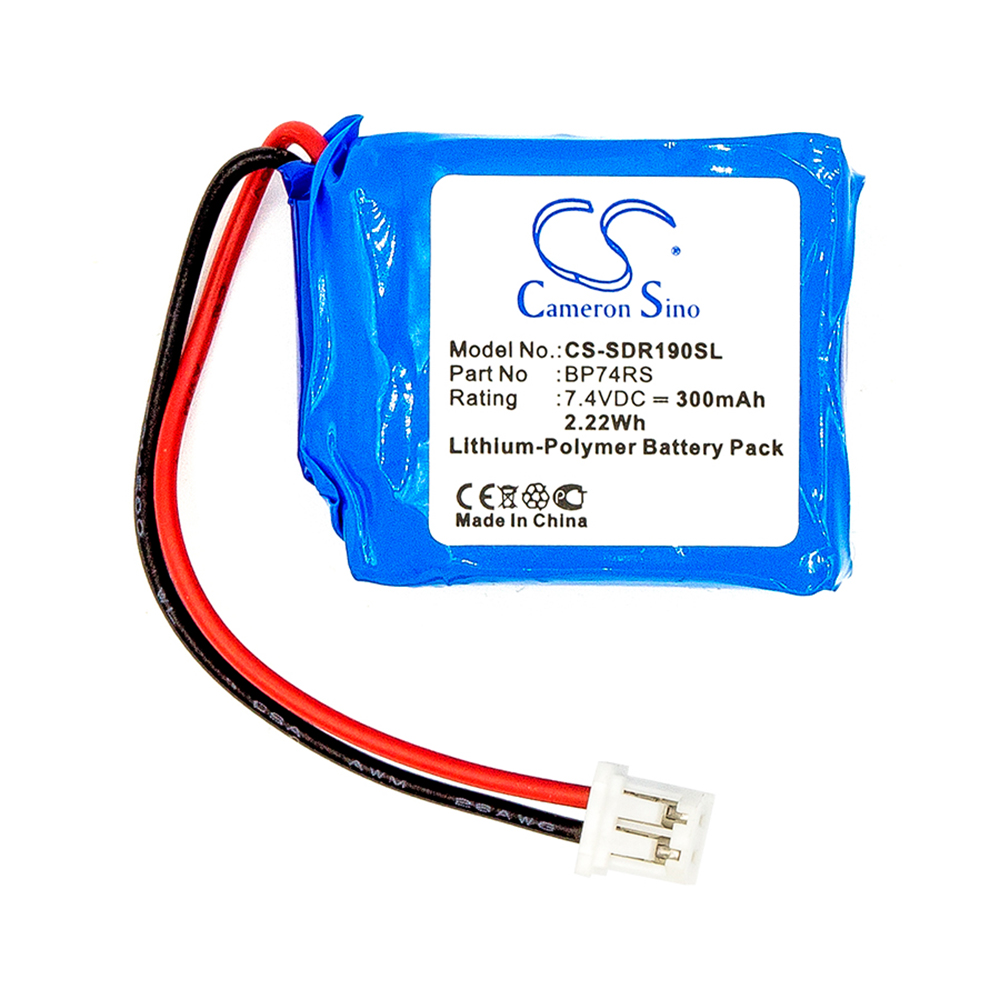 [7625] Batterie Li-Polymer pour Dogtra 1900S 1902S Receiver (remplace BP74RS)