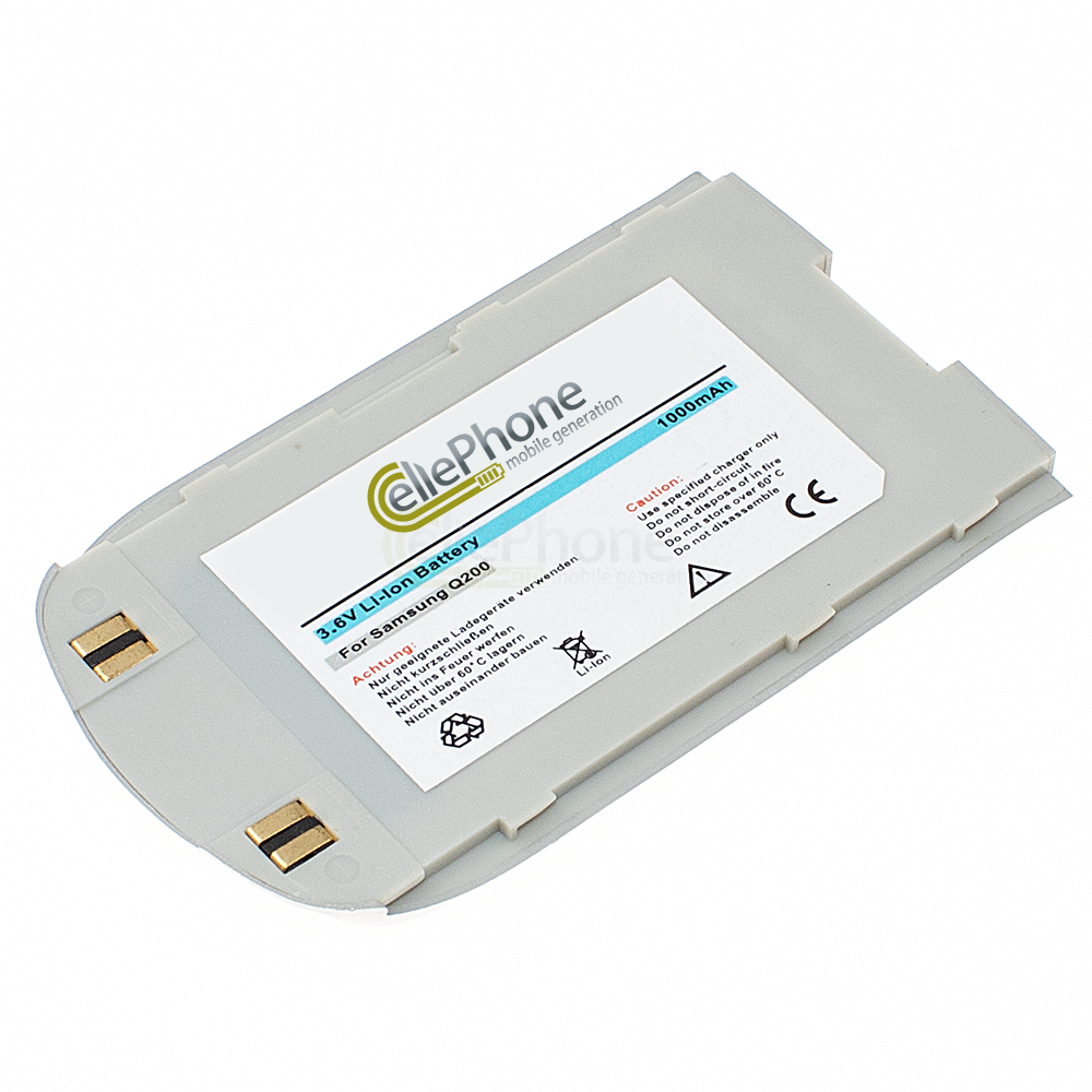 [1295] Battery Li-Ion for Samsung SGH-Q200 - silver