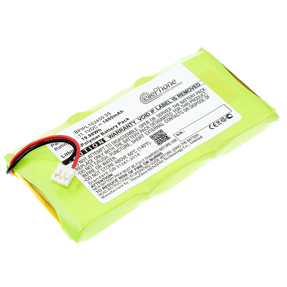 [7659] Accu Li-Ion voor Albrecht DR 850 (vervangt BPIPL103450 3S) - 1800mAh / 11,1V