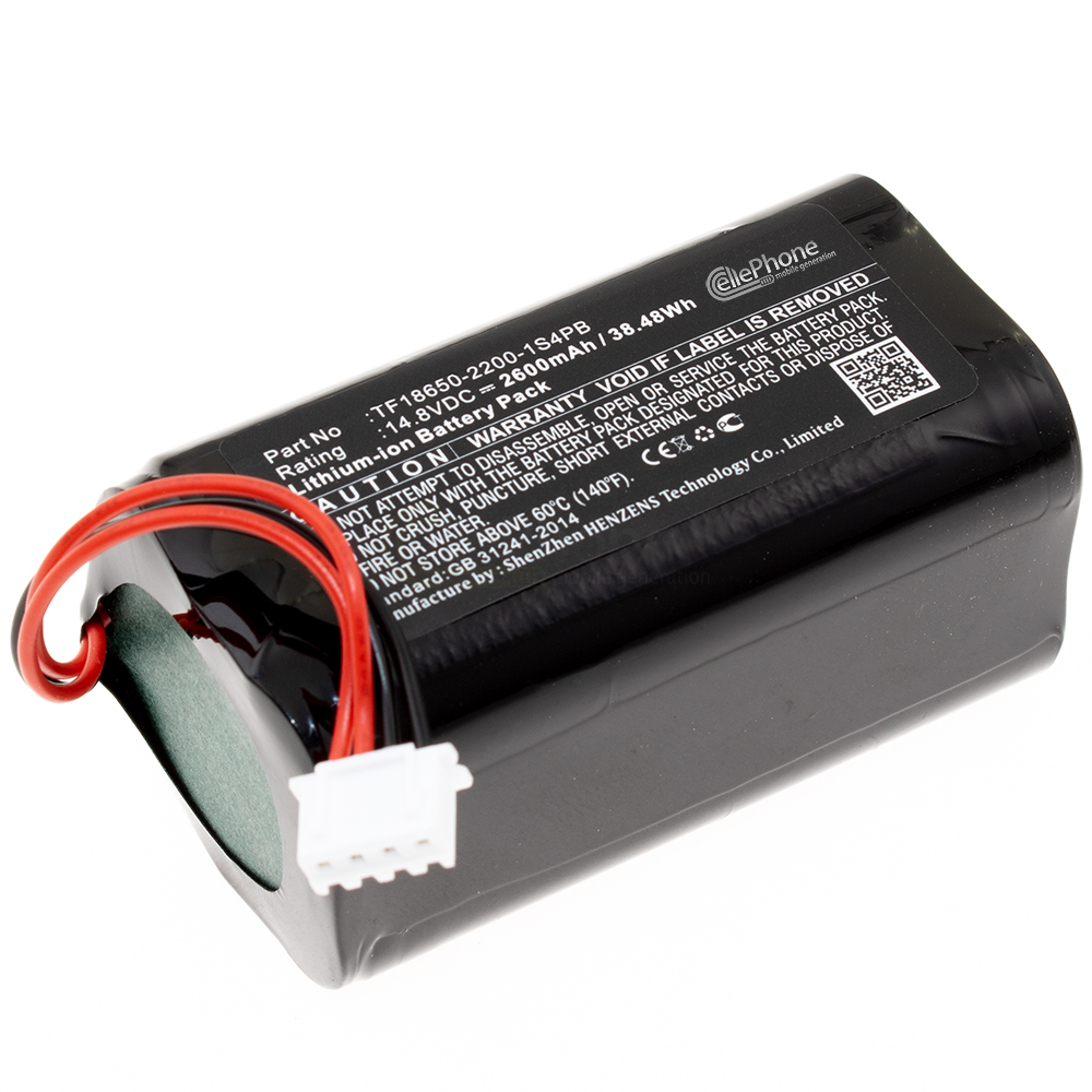 [7661] Accu Li-Ion voor Audio Pro Addon T3 T9 T10 (vervangt TF18650-2200-1S4PB) - 2600mAh / 14,8V