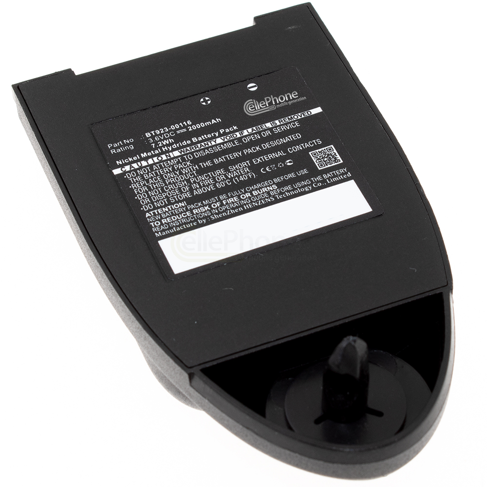 [7663] Accu Ni-MH voor Cattron-Theimeg Excalibur remote - zwart (vervangt BT923-00116) - 2000mAh