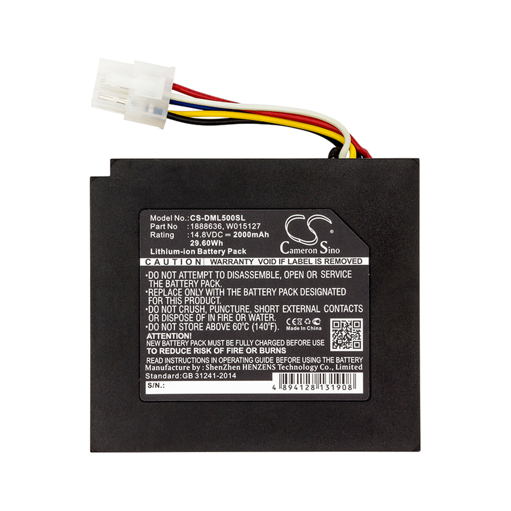 [7729] Accu Li-Ion voor Dymo LabelManager 500TS (vervangt 1888636) - 2000mAh / 14,8V