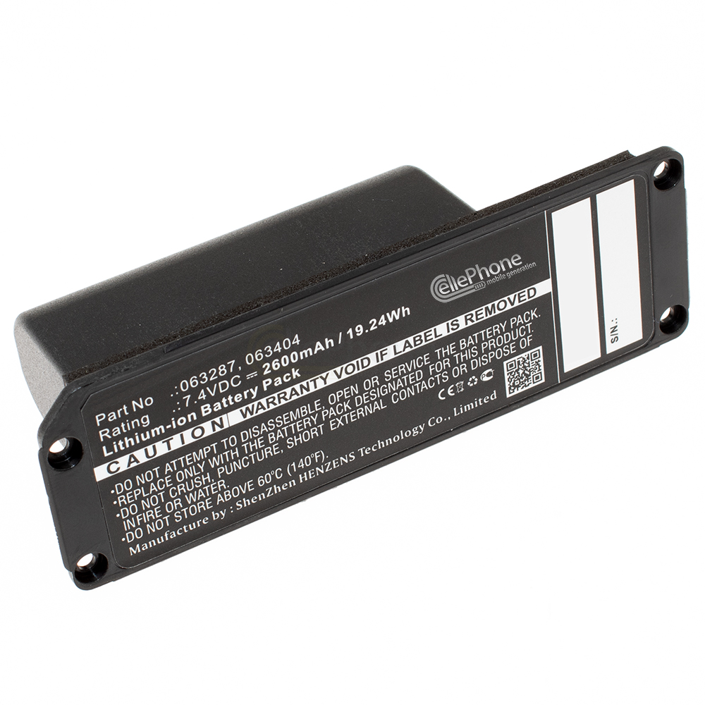 [7730] Battery Li-Ion for Bose Soundlink Mini 413295 (replaced 063404) - 2600mAh / 7,4V