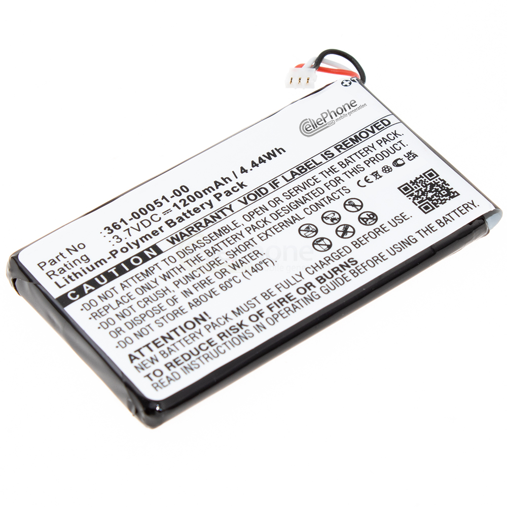 Accu Li-Polymer voor Garmin Nüvi 150LMT 150T 2460 2460LMT 2595LM 2595LMT 2660LMT 2669LMT (vervangt 361-00051-00)