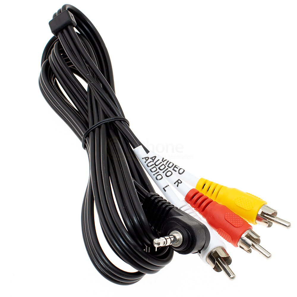 [7890] AV cable to 3.5mm jack plug for Canon STV-250N / Sony VMC-20FR