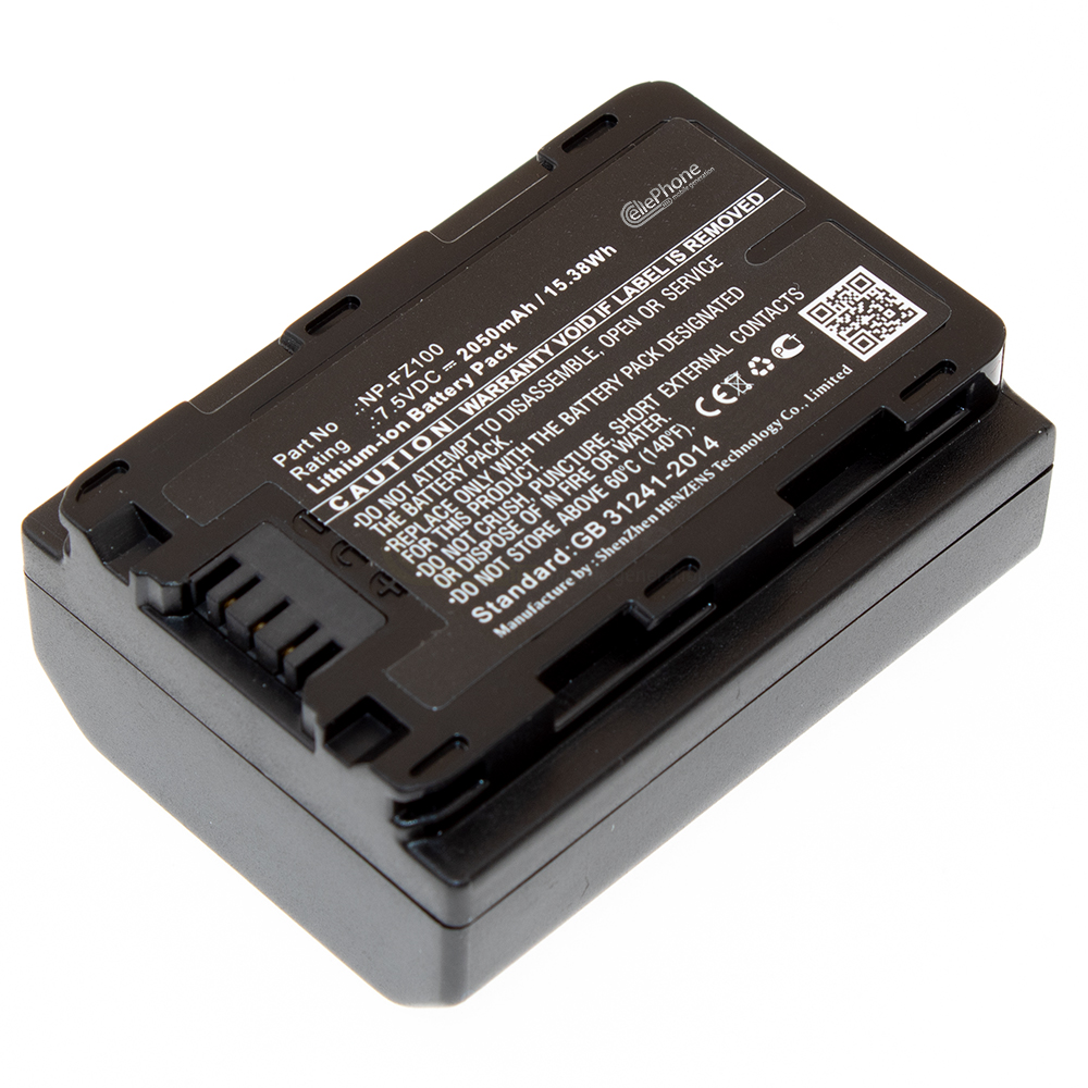 [7956] batteria Li-Ion compatibile con Sony NP-FZ100 - 2000mAh / 7,5V