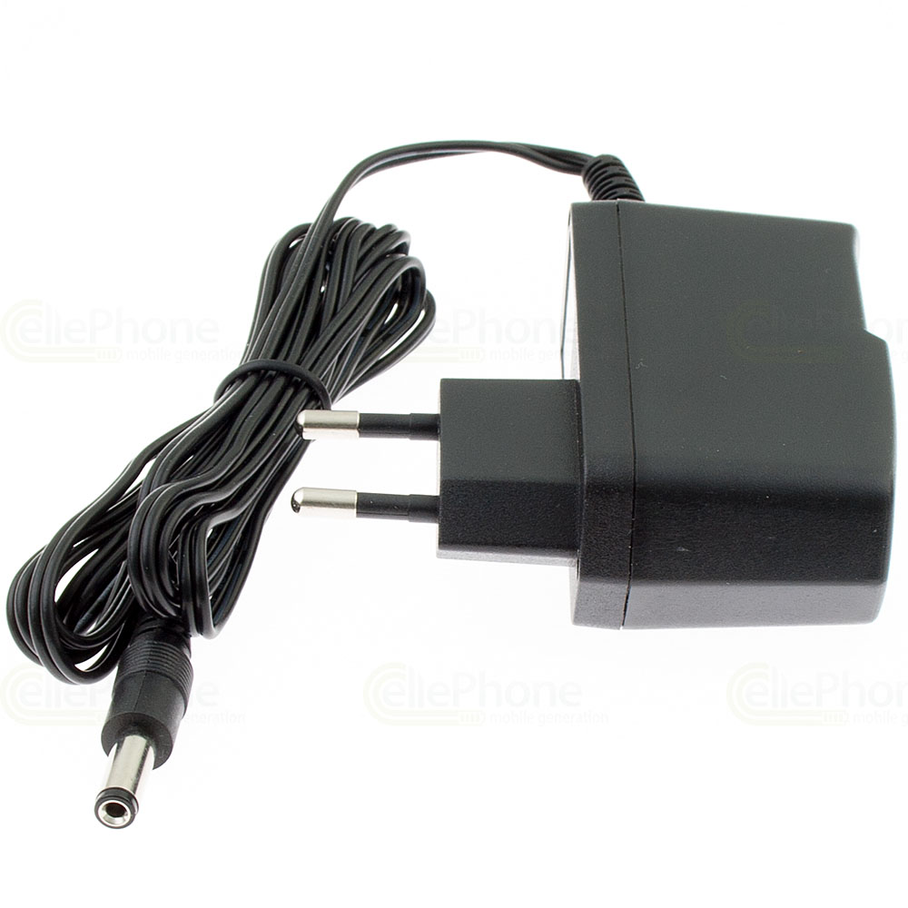 [7994] Mains charger compatible with DC 5.5 x 2.1mm - 12V - black
