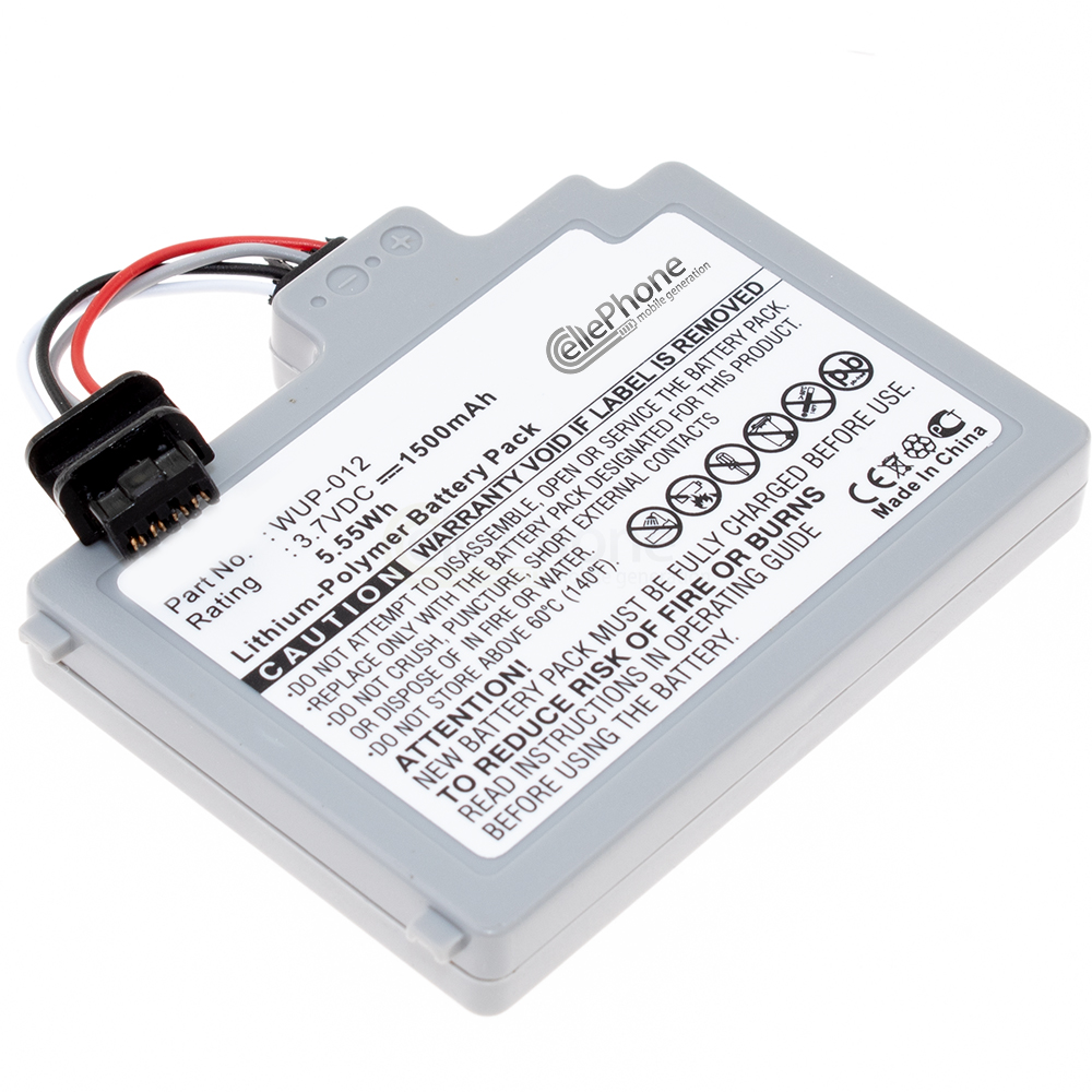 Akku Li-Polymer für Nintendo Wii U (ersetzt WUP-012)
