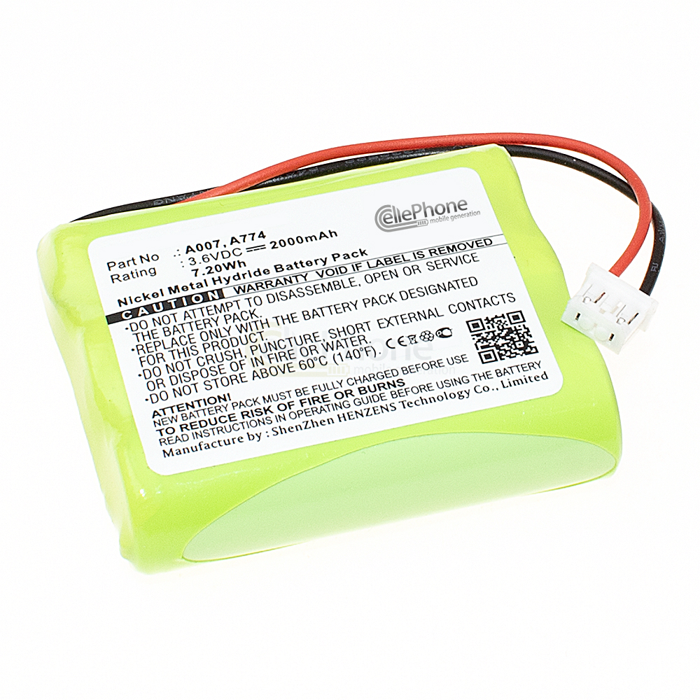 [8030] batteria Ni-MH per TPI Gas-Detektor HXG-2D (sostituisce A007)